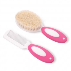 Soft Bristles Goat Hair Brush Baby Grooming Comb