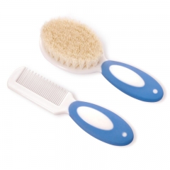 Soft Bristles Goat Hair Brush Baby Grooming Comb