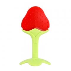 Fruit Design Silicone Teether For Teething Baby