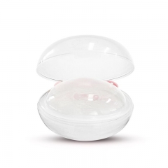 New Food Grade 2pcs Silicone Breast Milk Collector Shells With Belt