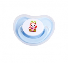 Food Grade Baby Pacifier with Chain Clips