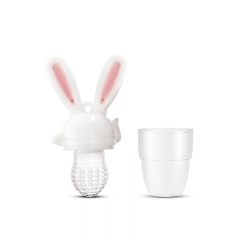 Rabbit Design Silicone Fresh Food Feeder