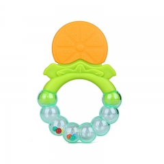 Fruit Design Silicone Baby Rattle Toy Helping Baby′s Teething