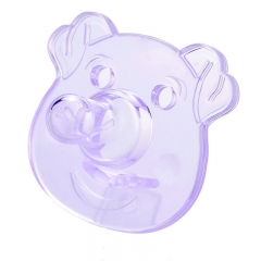 New Animal Cartoon Pure Silicone Baby Sleeping Pacifier