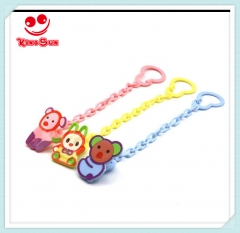 The Latest Animal Cartoon Plastic Baby Pacifier Chain