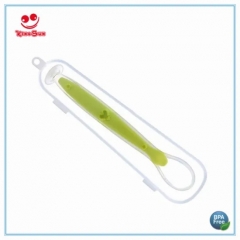 Silicone Baby Food Spoon With Suction Base