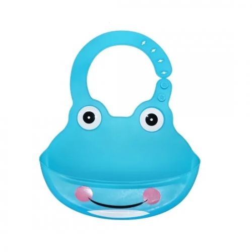 Dummy Frog Baby Care Waterproof Silicone Bib