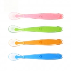 Health Soft Silicone Spoon For Feeding Baby