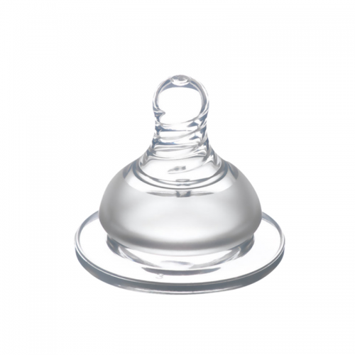 Wide Neck Silicone Baby Bottle Nipple