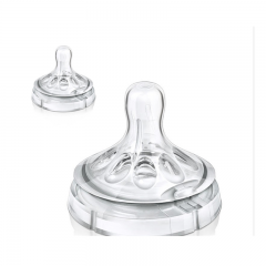 Wide Neck Feeding Bottle Silicone Nipple