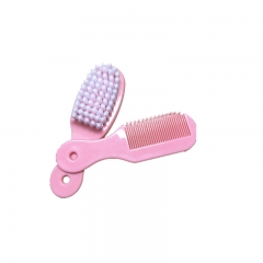 Plastic Baby Hair Comb and Brush for Newborns