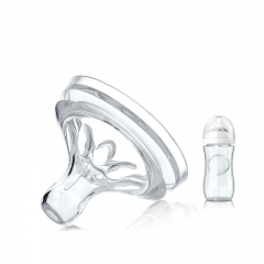 Wide Neck Feeding Bottle Silicone Nipple