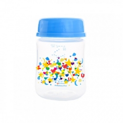 150ml Wide Neck Baby Feeding Storage Bottle with Sealing Cap