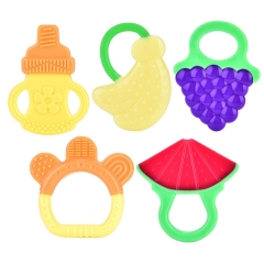 Fruit Shape Silicone Baby Teethers