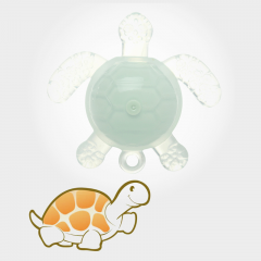 New Design Rattle Silicone Turtle Teether