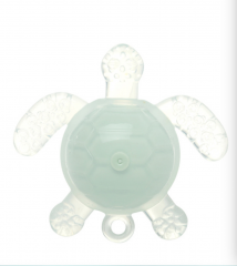 New Design Rattle Silicone Turtle Teether