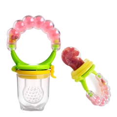 Baby Fruit Feeder with Rattle Handle