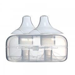 Silicone Nipple Shield With Plastic Case