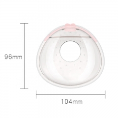 New Food Grade 2pcs Silicone Breast Milk Collector Shells With Belt