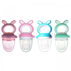 Cute Rabbit Design Fruit Vegetable Pacifier Feeder