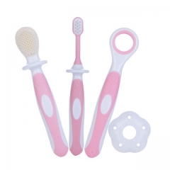 Safe 3pcs Baby Training Toothbrush Set