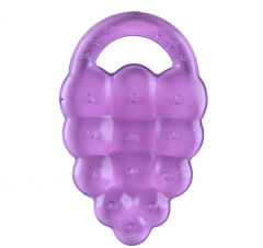 Grape Shape Water Filled Teether for Teething Baby