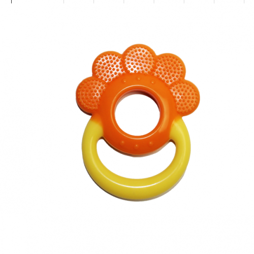 Pure Silicone Flower Baby Teether Gum