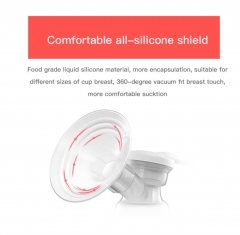 Wholesale Electric Breast Pump Double-Sided Full Silicone with Massage Function