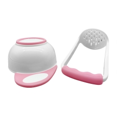 Manual Plastic Baby Feeding Grind Bowl