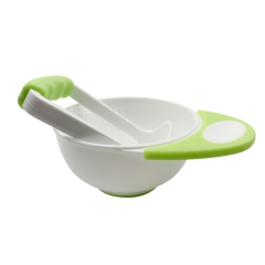 Manual Plastic Baby Feeding Grind Bowl