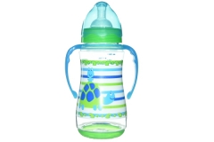 5oz/12oz PP Baby Feeding Bottle with Handle and Base