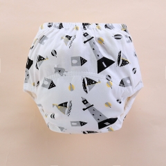 New Baby Underwear Print Learning Pants Baby Breathable Washable Baby Diapers Training Pants