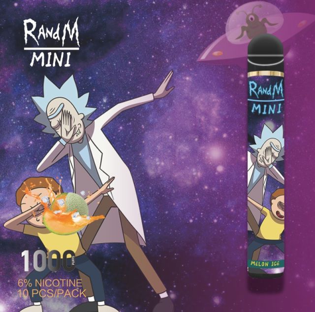 Movkin RandM Mini Rick and Morty Disposable Vape (1000 Puffs)