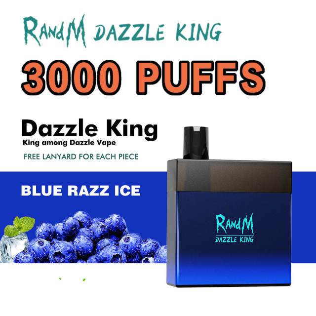 RandM Dazzle King Led Light Glowing Disposable Vape Pod Device Wholesale(3000 Puffs)
