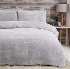 Teddy Fleece Comforter Set