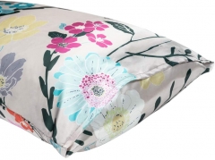 Satin Pillow case-Floral