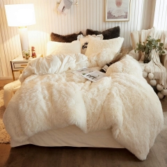 Faux fur Comforter Cover Set-2