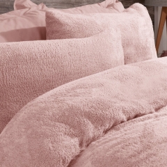 Teddy Fleece Comforter Set