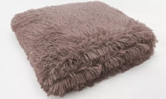 Pieridae Shaggy Fur Cosy Throw