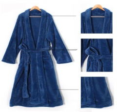 Flannel Bath Robe