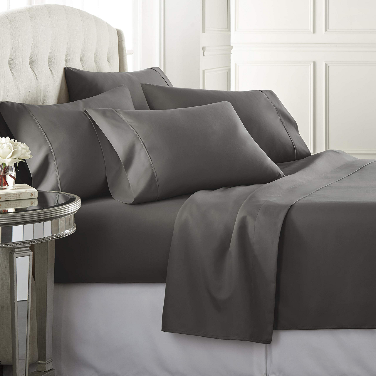 Wrinkle free sheet set