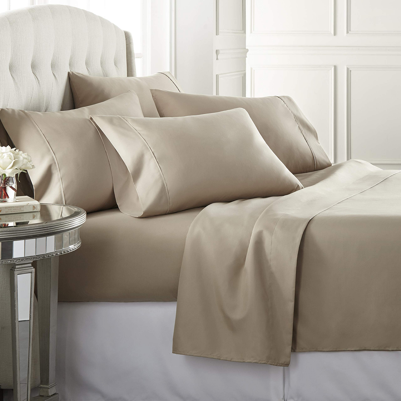 Wrinkle free sheet set