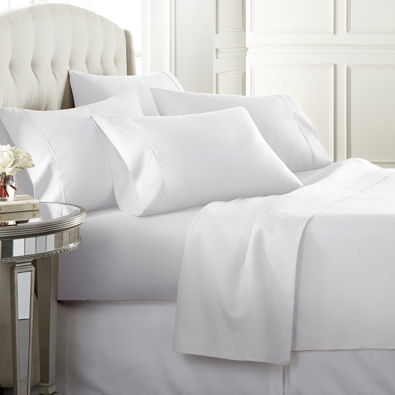 Wrinkle free sheet set