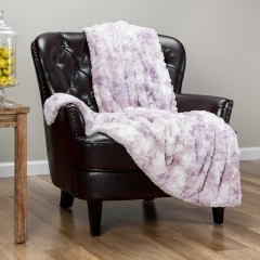 Fuzzy Faux Fur Throw Blankets