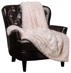 Fuzzy Faux Fur Throw Blankets