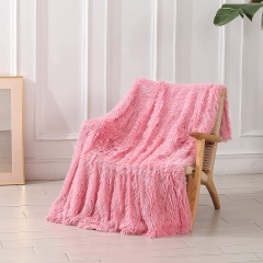 Decorative Extra Soft Fuzzy Faux Fur Throw Blanket
