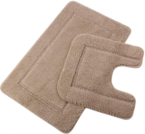 3 pieces Microfiber Memory Foam Bath Rugs