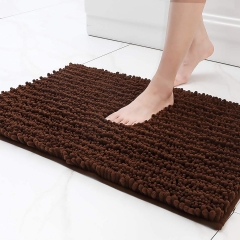 3 pieces Chenille Bathroom Rugs