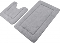 3 pieces Microfiber Memory Foam Bath Rugs