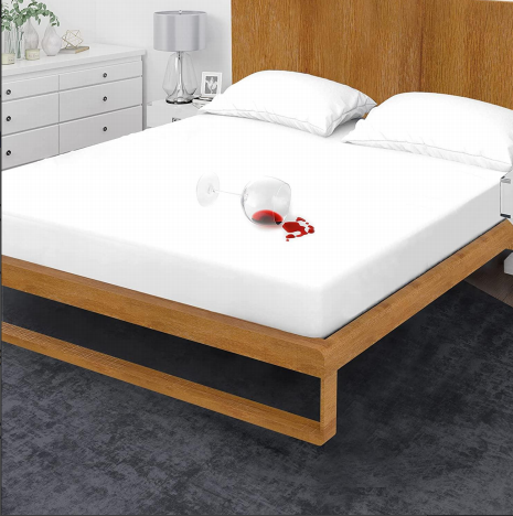 Polyester Knitted Waterproof mattress protector